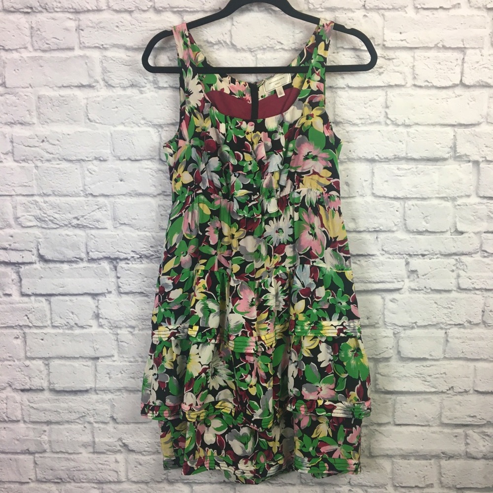 LAST CALL!! Moulinette Souers Floral Silk Dress